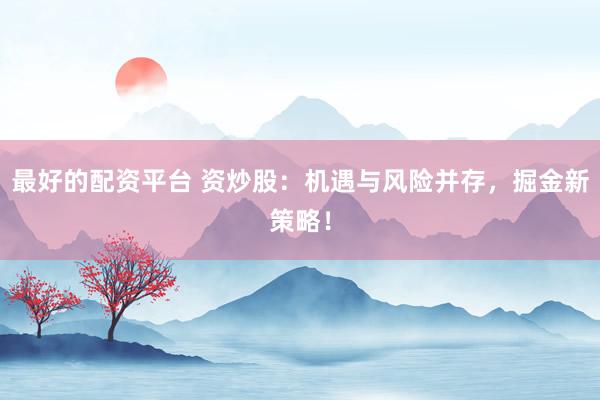 最好的配资平台 资炒股：机遇与风险并存，掘金新策略！
