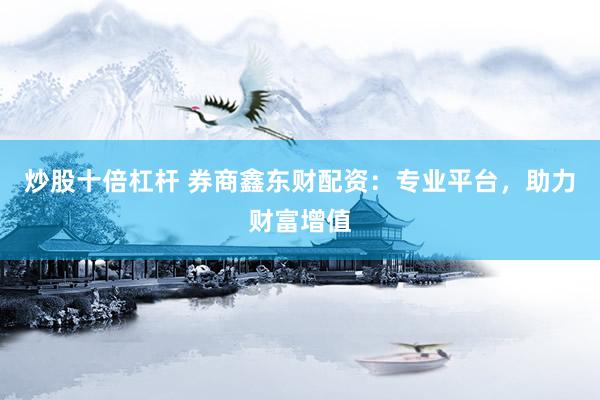 炒股十倍杠杆 券商鑫东财配资：专业平台，助力财富增值